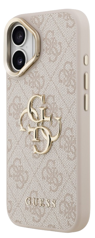 GUESS CARCASA 4G SOPORTE CAMARA IPHONE 17 ROSA