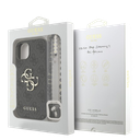 GUESS CARCASA 4G STRAP IPHONE 14 NEGRO