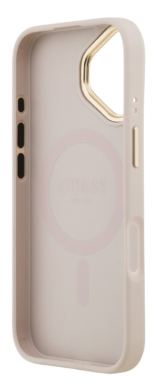 GUESS CARCASA MAGSAFE PEONY IPHONE 17 ROSA