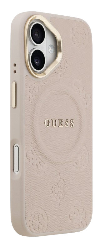 GUESS CARCASA MAGSAFE PEONY IPHONE 17 ROSA