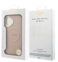 GUESS CARCASA MAGSAFE PEONY IPHONE 17 ROSA