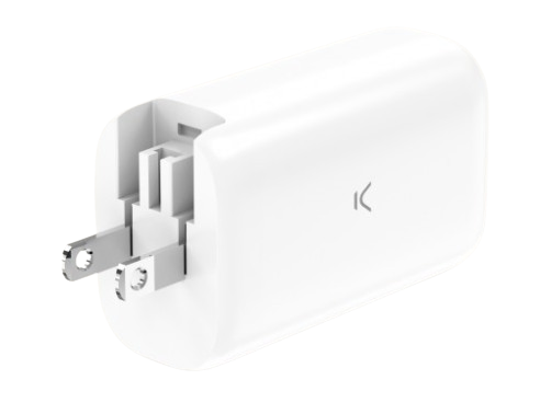 KSIX CARGADOR 67 W, Multipuerto 2 X Usb-C + 1 X USB NEGRO