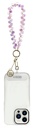 GUESS CORDON DE MANO CHARM CRYSTAL ROSA