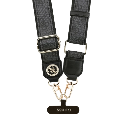 GUESS COLGANTE UNIVERSAL 4G STRASS NEGRO