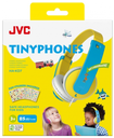 JVC AURICULAR BLUETOOTH KIDS JACK AMARILLO