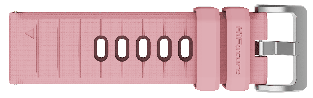 HIFUTURE CORREA SMARTWATCH PILOT-S 22mm ROSA