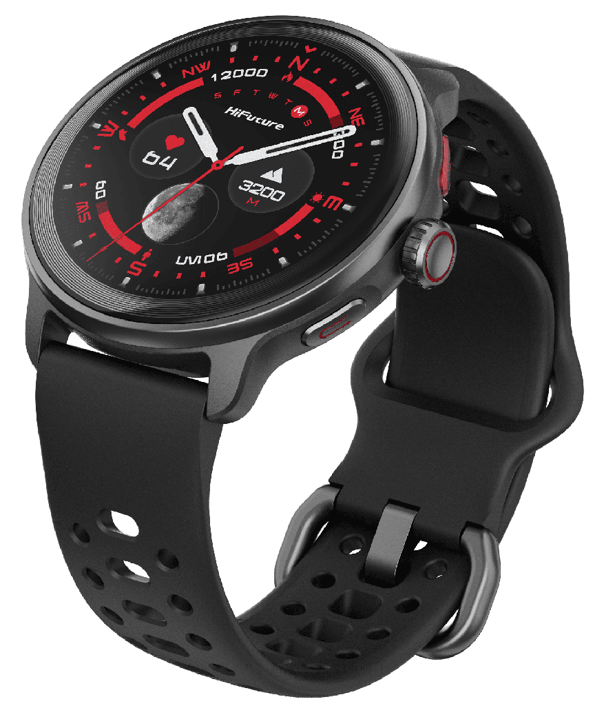 HIFUTURE SMARTWATCH VELA NEGRO