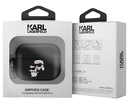 KARL LAGERFELD FUNDA 3D k&C AIRPODS PRO 2 NEGRO