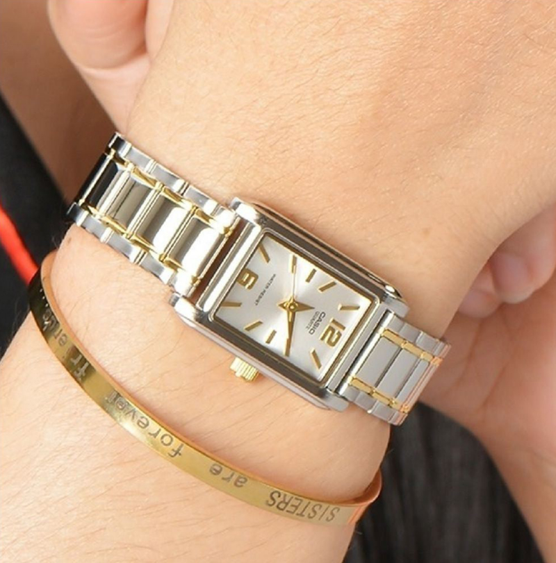 CASIO RELOJ LTP1235SG7ADF ESFERA DORADO/CUARZO