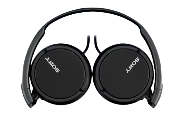 SONY Auricular tipo DIADEMA con cable MICRO NEGRO