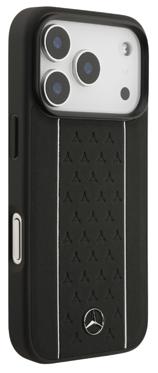 MERCEDES BENZ CARCASA MAGSAFE STAR IPHONE 17 PRO MAX NEGRO