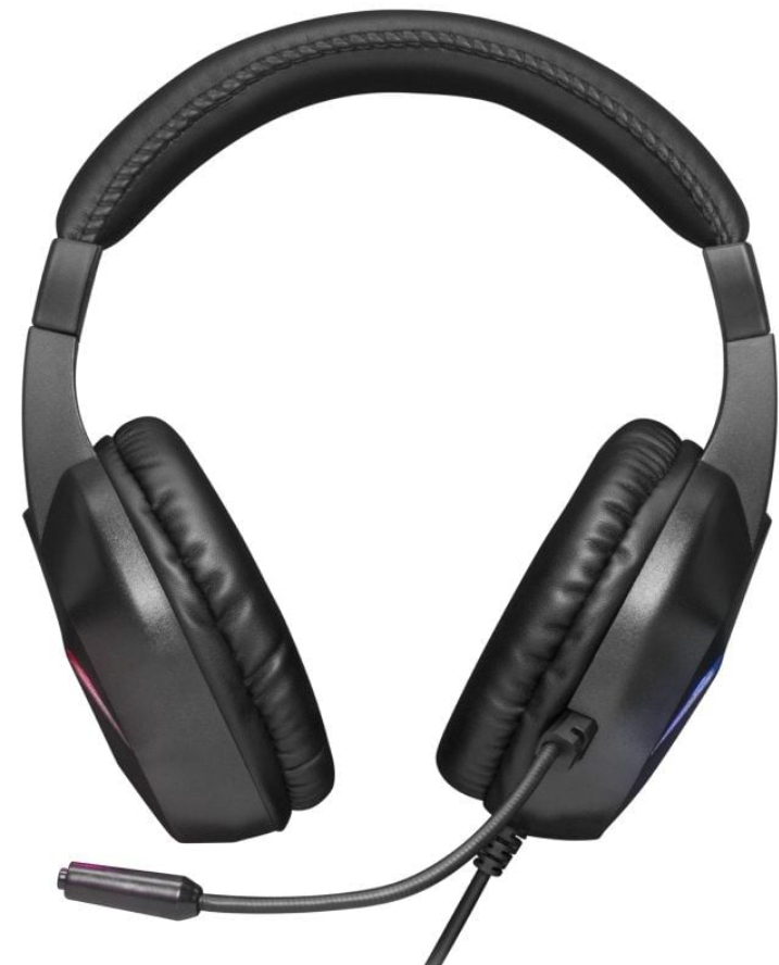 MARS GAMING AURICULARES RGB MH122 JACK NEGRO