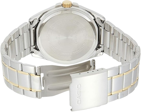 CASIO RELOJ TIMELESS COLLECTION MTP1308SG7AVDF ESFERA PLATEADA/DORADO//CUARZO