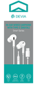 DEVIA auricular DIGITAL INTERFACE TIPO C SILICONA