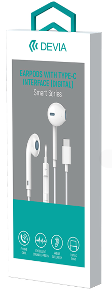 DEVIA auricular DIGITAL INTERFACE TIPO C 
