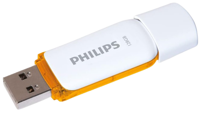 PHILIPS PENDRIVE 128GB SUNRISE ORANGE