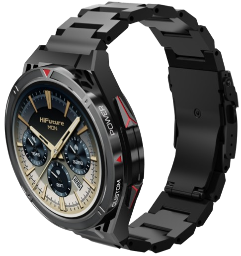 HIFUTURE SMARTWATCH ACTIVE NEGRO/ROJO