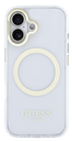 GUESS CARCASA MAGSAFE SOPORTE CAMARA IPHONE 17 DORADO