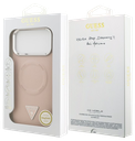 GUESS CARCASA MAGSAFE TRIANGLE IPHONE 17 PRO MAX ROSA