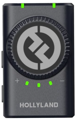 HOLLYLAND MICROFONO INALAMBRICO LARK M2 COMBO / ESTUCHE CARGA / GRIS ESPACIAL