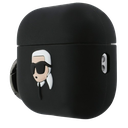 KARL LAGERFELD FUNDA SILICONA NFT 3D AIRPODS PRO 3 NEGRO