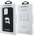 KARL LAGERFELD CARCASA MAGSAFE K&C HEADS IPHONE 16 PRO MAX NEGRO