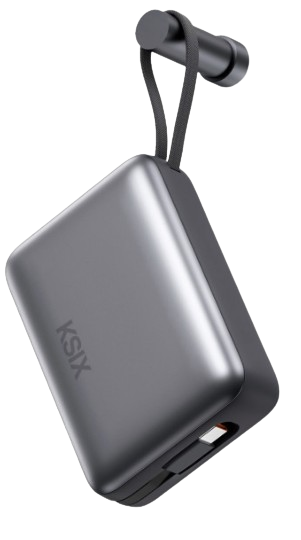 KSIX BATERIA AUXILIAR 20000mAh MAGSAFE / PD 22,5W / USBc + LIGHTNING