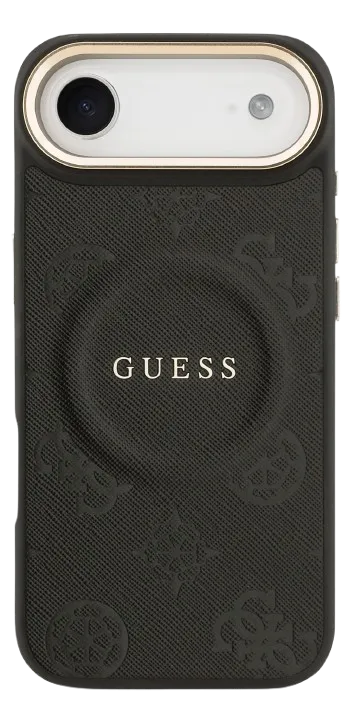 GUESS CARCASA MAGSAFE PEONY IPHONE 17 PLUS NEGRO (2).webp