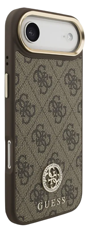 GUESS CARCASA MAGSAFE 4G STRASS IPHONE 17 PLUS MARRON (1).webp