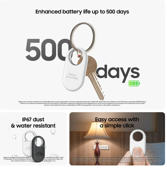 SAMSUNG Galaxy SMARTTAG2 NEGRO