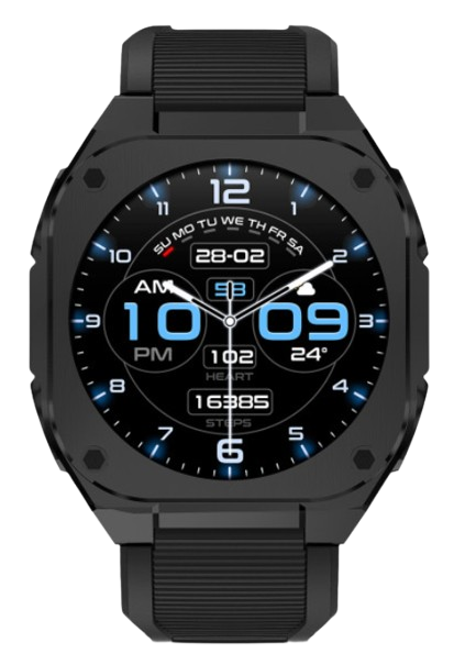 KSIX SMARTWATCH ZENTHIUM NEGRO
