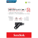 SANDISK pendrive dual TYPE C 64GB