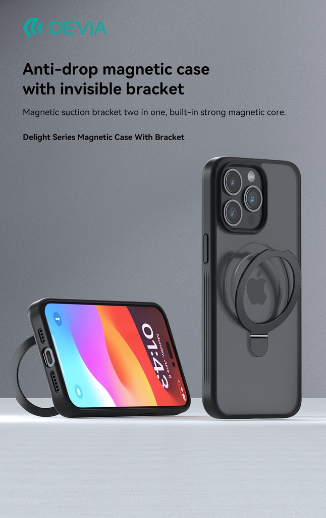 DEVIA CARCASA DELIGHT MAGSAFE IPHONE 15 PRO MAX