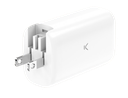 KSIX CARGADOR 67 W, Multipuerto 2 X Usb-C + 1 X USB NEGRO