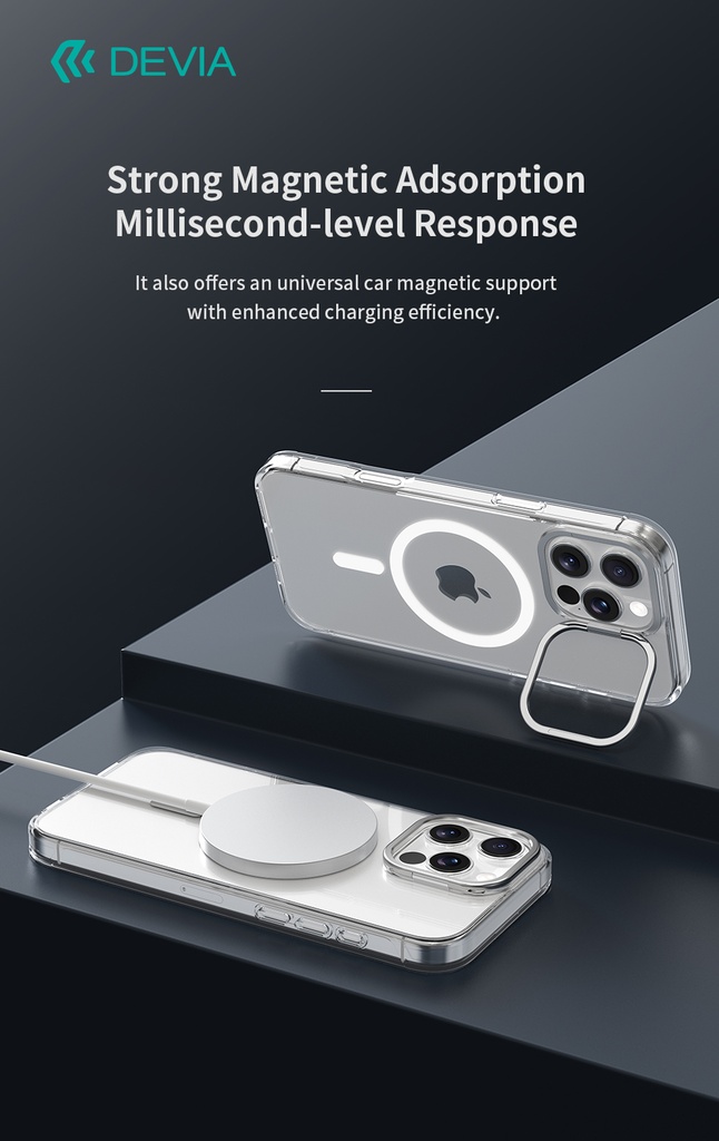 DEVIA CARCASA SNOW MAGNETIC IPHONE 16