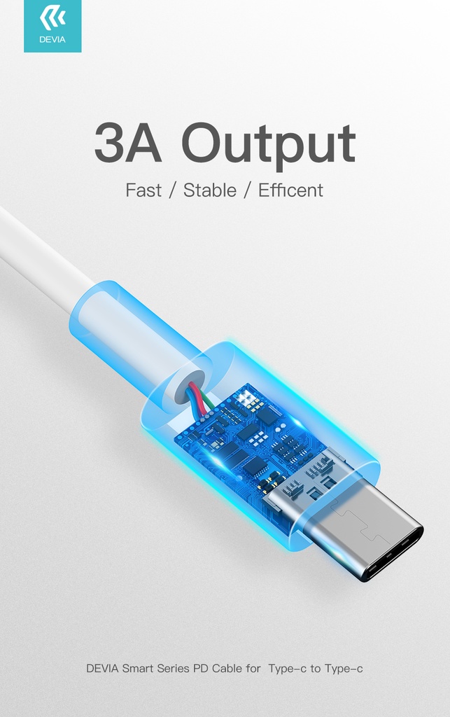 DEVIA cable TIPO C - TIPO C