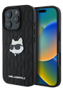 KARL LAGERFELD CARCASA CHOUPETTE HEAD IPHONE 16 PRO NEGRO