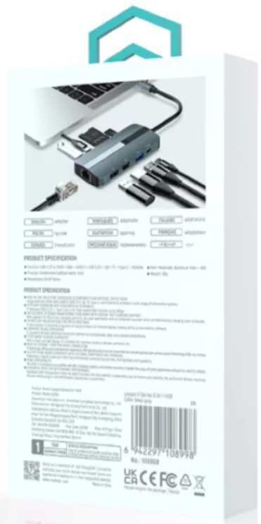 DEVIA HUB LEOPARD TIPO C 9 EN 1