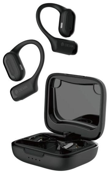 DEVIA AURICULAR BLUETOOTH OWS PRO1 NEGRO
