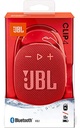 JBL ALTAVOZ BLUETOOTH CLIP4 ROJO
