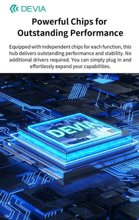 DEVIA HUB LEOPARD TIPO C 5 EN 1