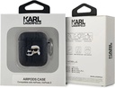 KARL LAGERFELD FUNDA K&C HEAD PIN AIRPODS 1/2 NEGRO