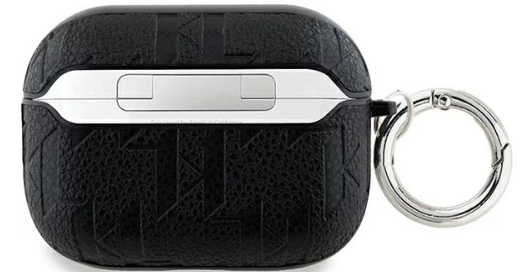 KARL LAGERFELD FUNDA K&C HEAD PIN AIRPODS 4 NEGRO