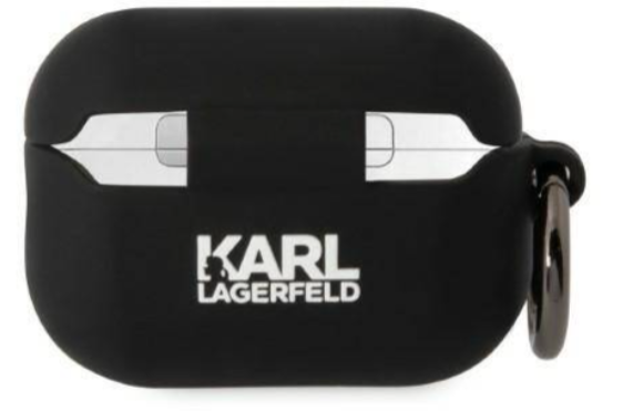 KARL LAGERFELD FUNDA 3D KARL SILICONA AIRPODS PRO2 NEGRO