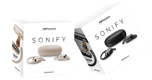 HIFUTURE AURICULAR TWS SONIFY DORADO