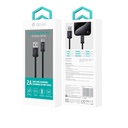 DEVIA CABLE GRACIOUS USB A - TIPO C 2A 1M NEGRO