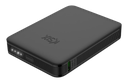 KSIX BATERIA AUXILIAR 5000mah PD + CABLE USBc NEGRO