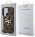 GUESS CARCASA 4G METAL LOGO SAMSUNG GALAXY S25 ULTRA MARRON
