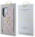 GUESS CARCASA 4G METAL LOGO SAMSUNG GALAXY S25 ULTRA ROSA