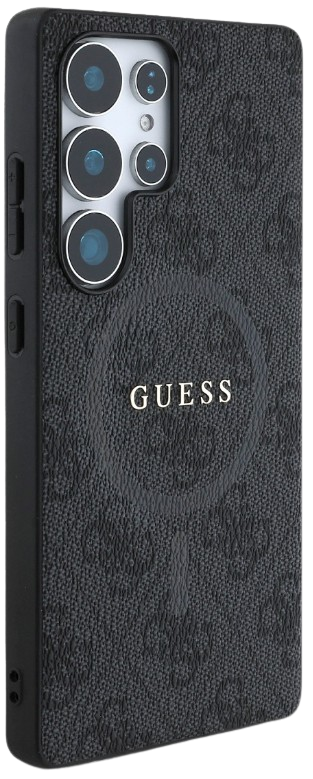 GUESS CARCASA MAGSAFE RING SAMSUNG GALAXY S25 ULTRA NEGRO